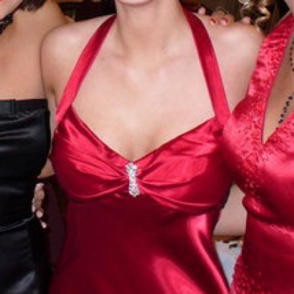 Long Red Evening Dress